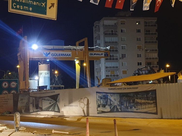 İzmir Narlıdere’de metro inşaatında feci iş kazası! 1 kişi hayatını kaybetti