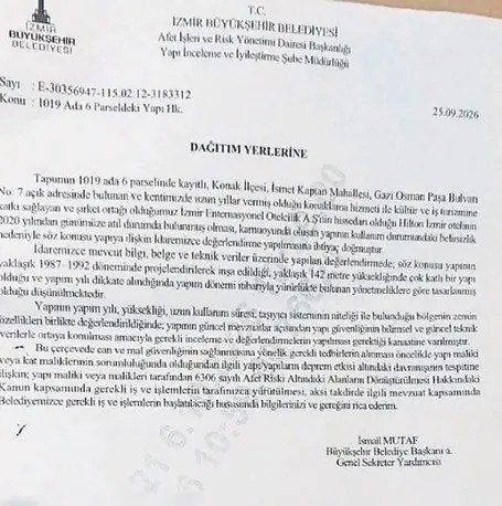 Hilton için kritik adım