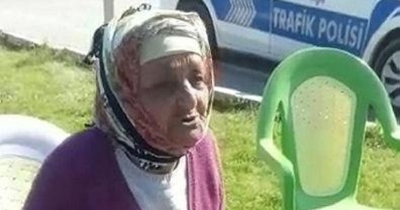 Ailesine kızan 86 yaşındaki kadın Uşak’tan Manisa’ya yürüdü