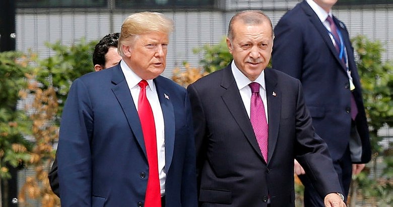 Başkan Erdoğan Trump’la görüştü!