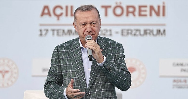 Başkan Erdoğan’dan Erzurum’daki toplu açılış töreninde önemli mesajlar