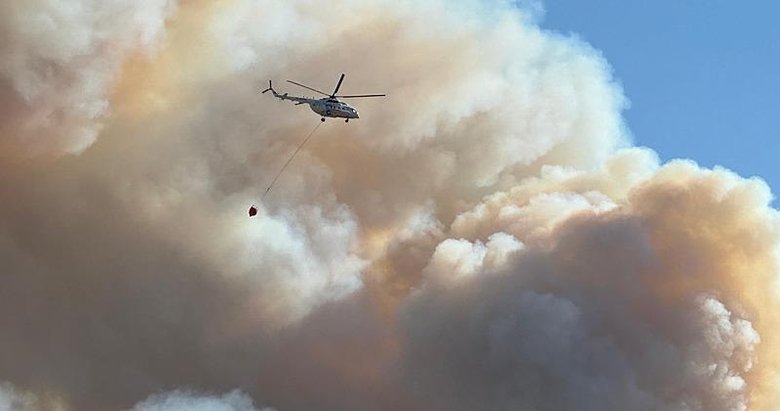 Manisa ve Uşak’ta orman yangını! Havadan ve karadan müdahale