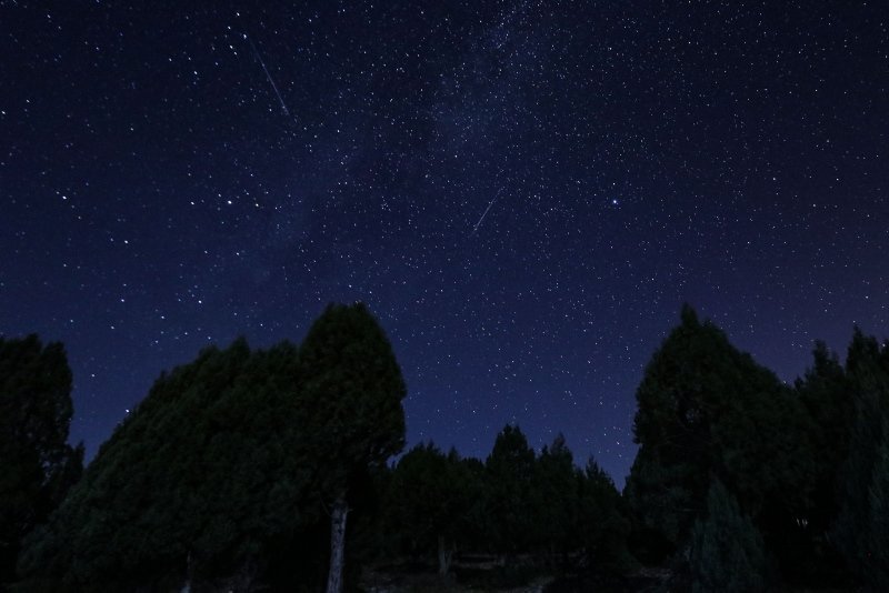 Perseid meteor yağmurundan muhteşem görüntüler! Kütahya’dan böyle gözlemlendi