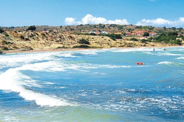 Cennet koylarda yüzme keyfi