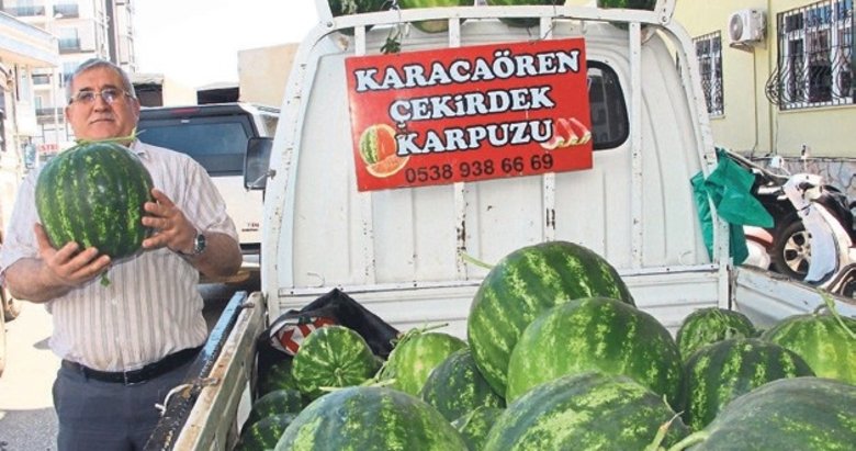 Antalya Kumluca’da çekirdek karpuzunun hasadı başladı