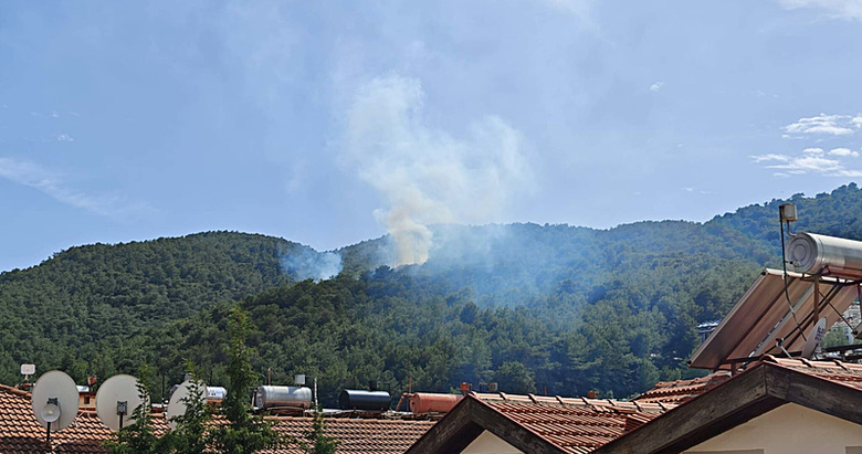 Fethiye’de çıkan orman yangını kontrol altına alındı