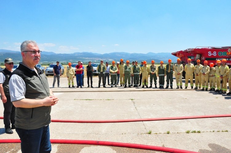 İzmir'de ekipler yaz yangınları için teyakkuzda