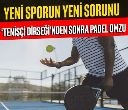 ‘Tenisçi dirseği’nden sonra padel omzu