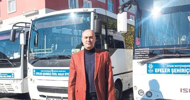 Aydın’da şehir içi halk otobüsünü çaldılar