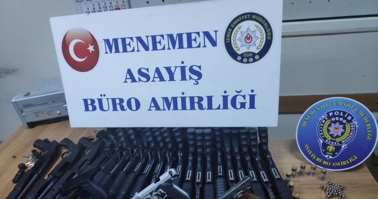 İzmir’de silah kaçakçılığı şüphelisi tutuklandı