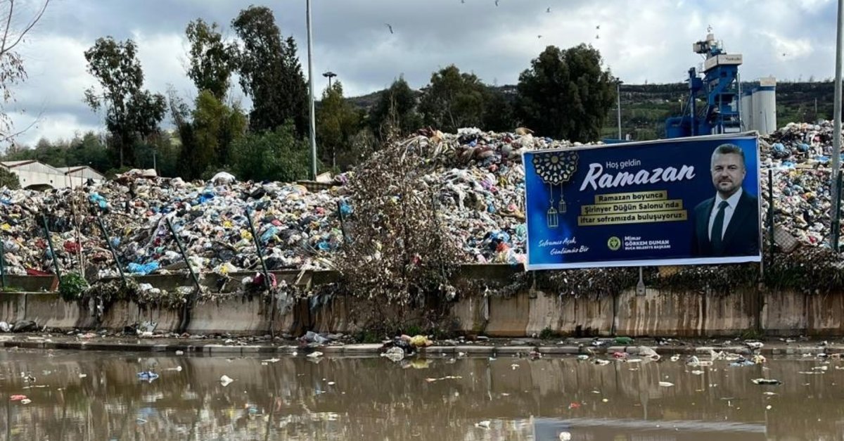 Buca çöp sularıyla yıkandı!