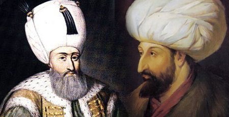 Osmanlı padişahları Kanuni Sultan Süleyman ve...
