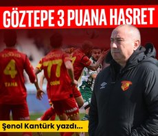 Göztepe 3 puana hasret