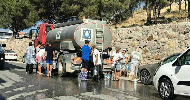 Dikilililer bir bardak suya muhtaç kaldı