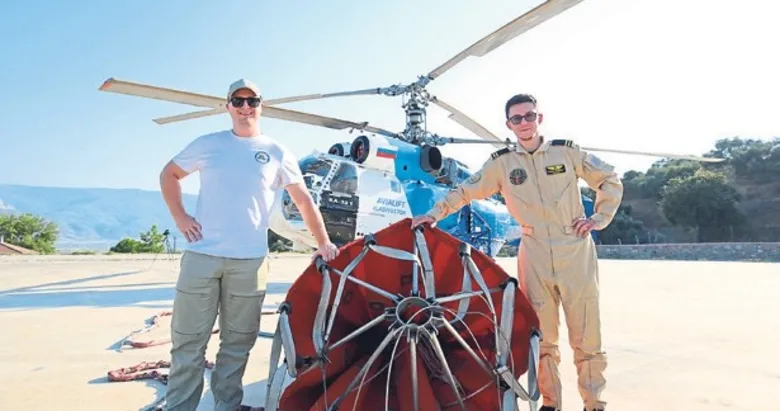 Yangın gönüllüsü Hasan pilot oldu
