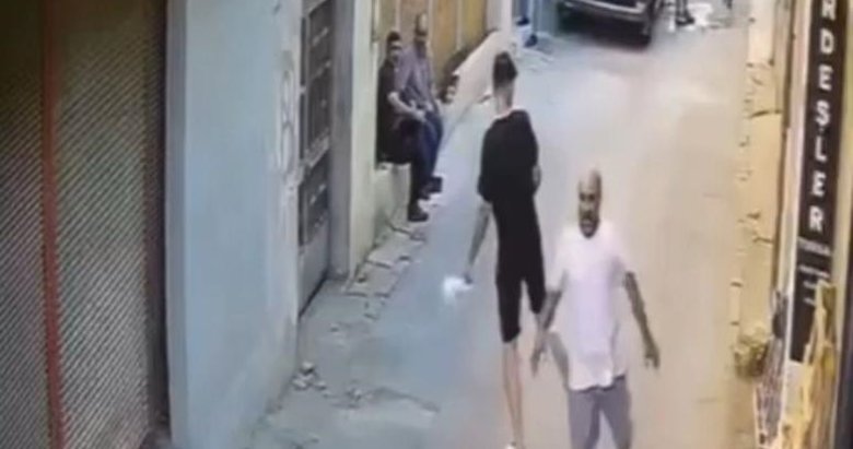 Polisten kaçtı, vatandaşın çelmesine takıldı