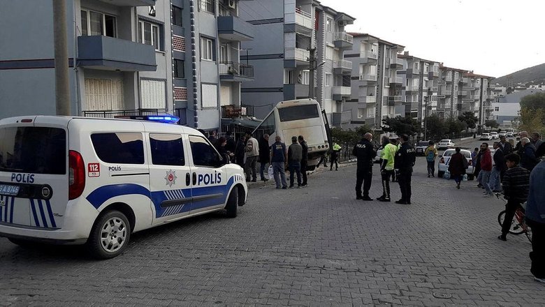 Aydın’da korku dolu anlar! Havada asılı kaldı
