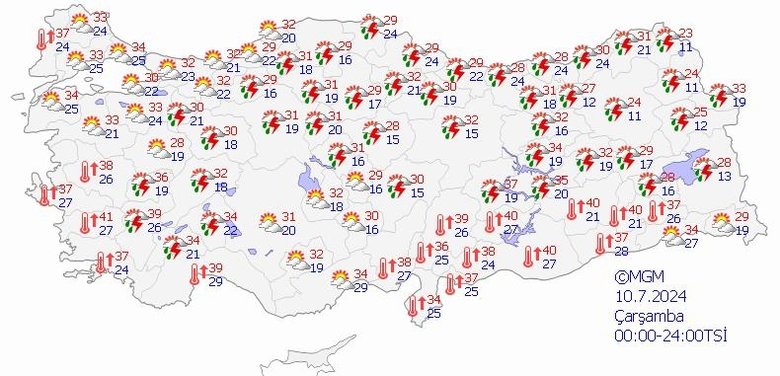 İzmir bu hafta kavrulacak! Meteoroloji 8 Temmuz Pazartesi hava raporunu yayınladı