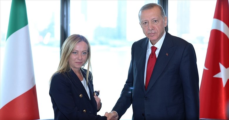 Başkan Erdoğan, İtalya Başbakanı Meloni ile görüştü