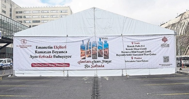 Her gün 2 bin 500 kişi iftar sofralarında buluşacak