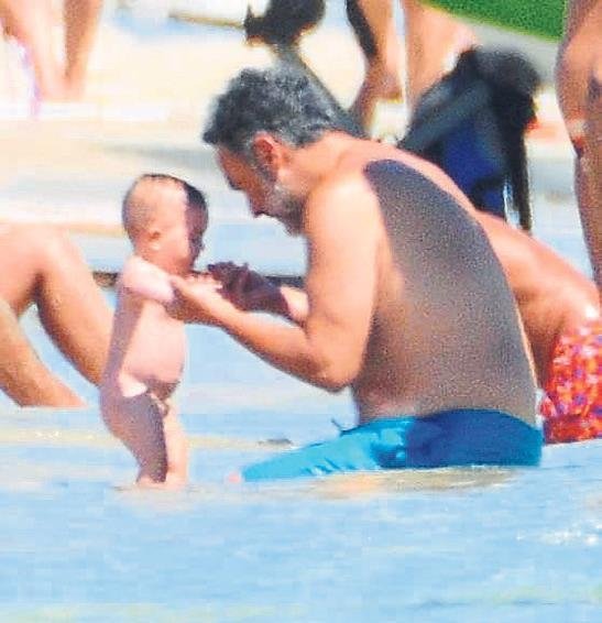 Arda’nın kızı ilk kez kamera karşısında