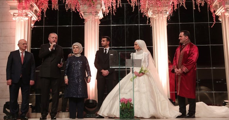 Başkan Erdoğan, nikah şahidi oldu