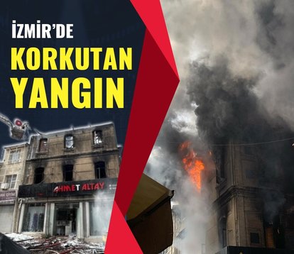 Tarihi çarşıda korkutan yangın