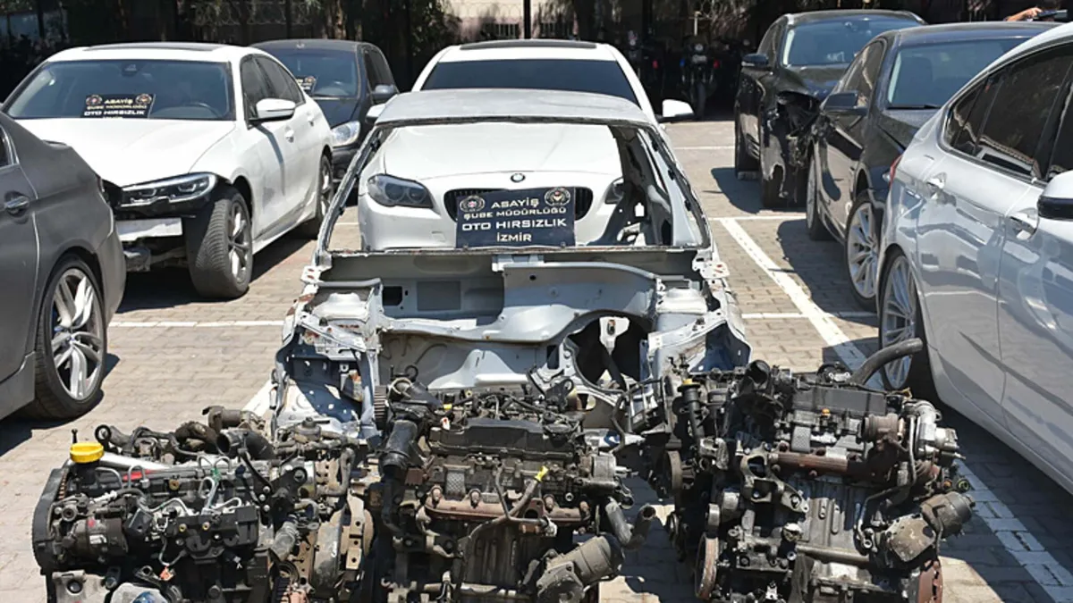 İzmir’de change araç vurgununa operasyon: Emniyet düğmeye bastı