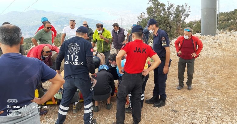 Fethiye’de yamaç paraşütü kazası: 2 yaralı