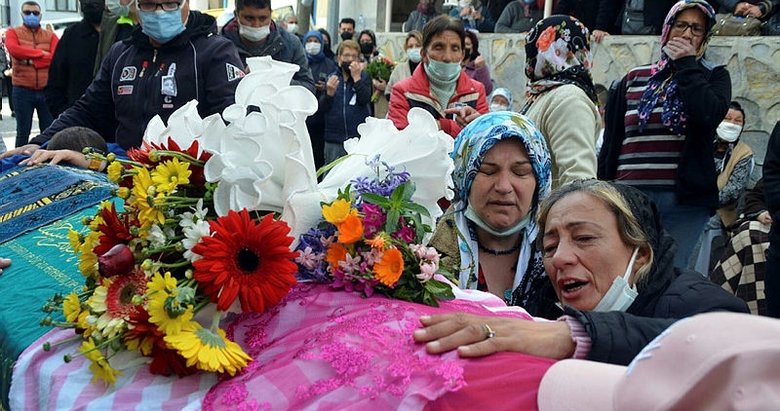 Muğla’daki kadın cinayetinin kurbanı Bensu’ya hüzünlü veda