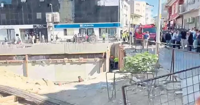 Denizli’de bisikletiyle inşaat temeline düşen çiftçi can verdi