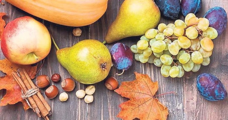Soğuklara karşı sonbahar meyveleri