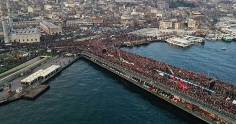 1 Ocak’ta Galata Köprüsü’nde Filistin için büyük yürüyüş!