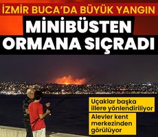 İzmir Buca’da büyük yangın