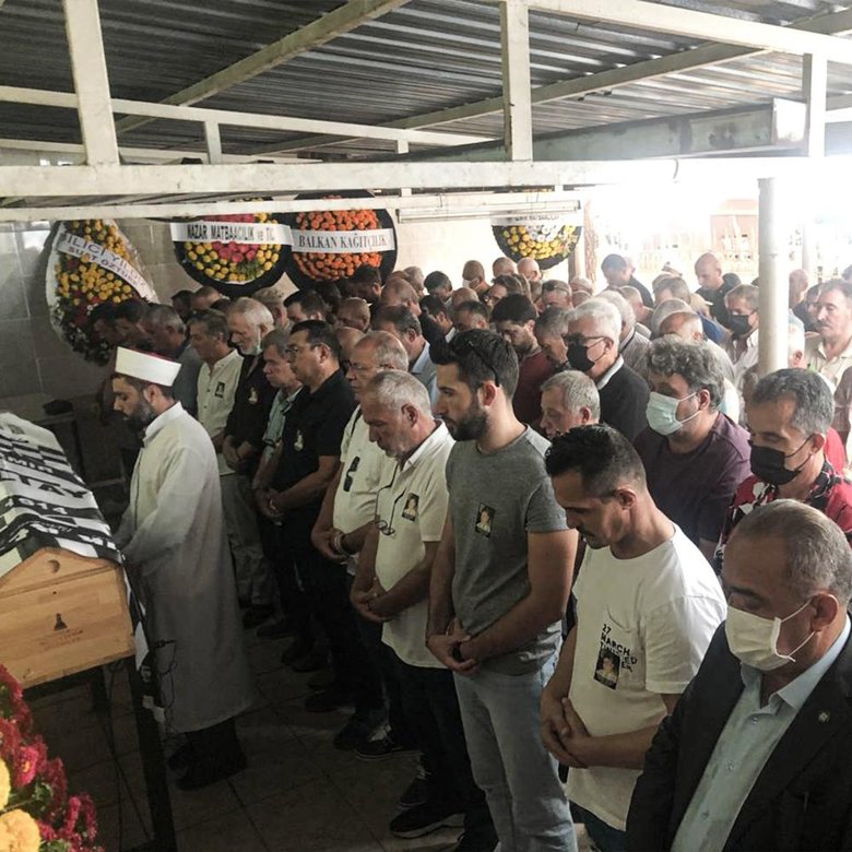 Eski Altay Başkanı son yolculuğuna uğurlandı