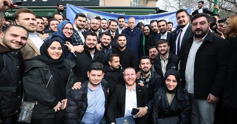 Başkan Erdoğan’a sürpriz doğum günü kutlaması