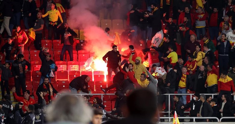 İzmir’deki olaylı maçta karar! Göztepe-Altay maçında meşaleyi atan sanığa 15 yıl hapis