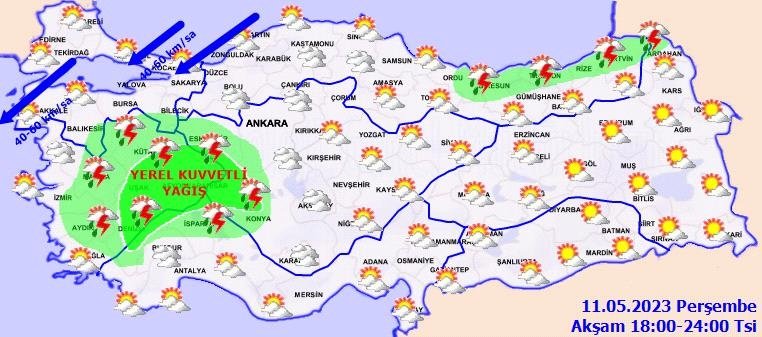 İzmir ve Ege’de bugün hava nasıl! Meteoroloji’den o illere sağanak uyarısı geldi... 11 Mayıs Perşembe hava durumu raporu