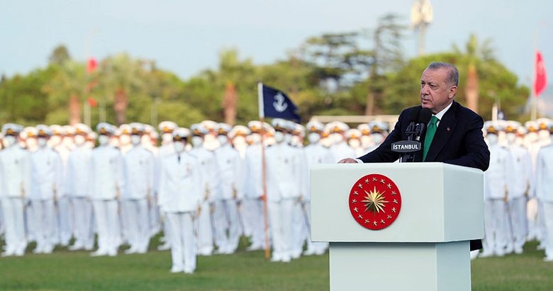 Başkan Erdoğan Diploma Alma ve Sancak Devir Töreninde konuştu