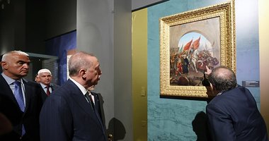 Başkan Erdoğan, Fatih Sultan Mehmet Sergisi’ni gezdi
