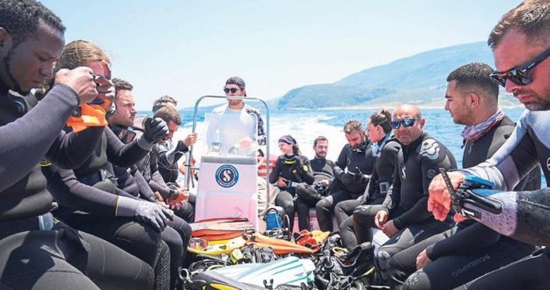 Eşsiz koylar bayramda dalış tutkunlarını ağırladı