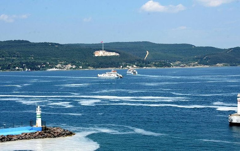 Çanakkale Boğazı’nda müsilaj yeniden artış gösterdi