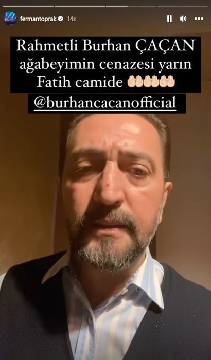 Burhan Çaçan’ın cenaze töreni detayları belli oldu