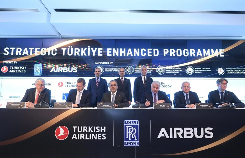 THY- Airbus ve Rolls-Royce arasında tarihi iş birliği
