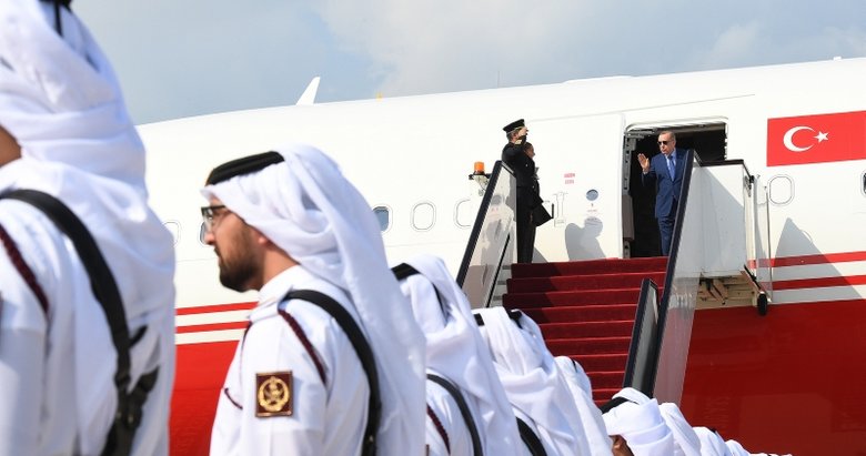 Başkan Erdoğan, Katar Emiri Şeyh Temim Bin Hamed Al Sani ile görüştü