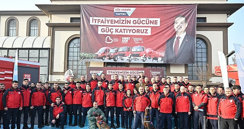 Balıkesir İtfaiyesi gücüne ‘Güç Katıyor’