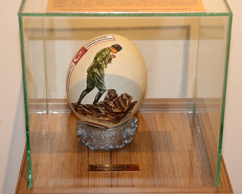 Afyonkarahisar’daki yumurta müzesi dikkat çekiyor