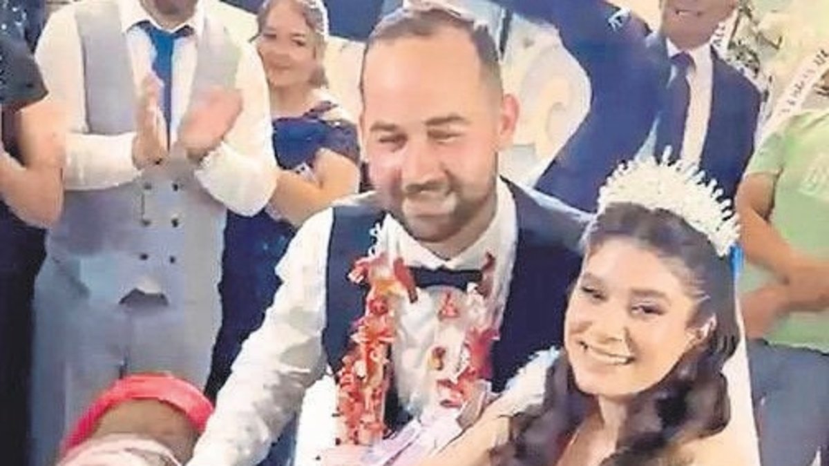 Takı merasiminde dişi buzağı sürprizi