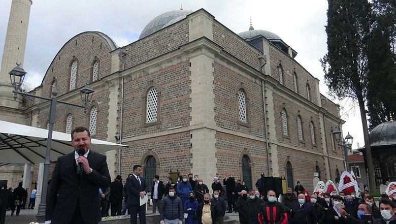 Zağnos Paşa Camisi meydan düzenlemesinin ilk etabı tamamlandı