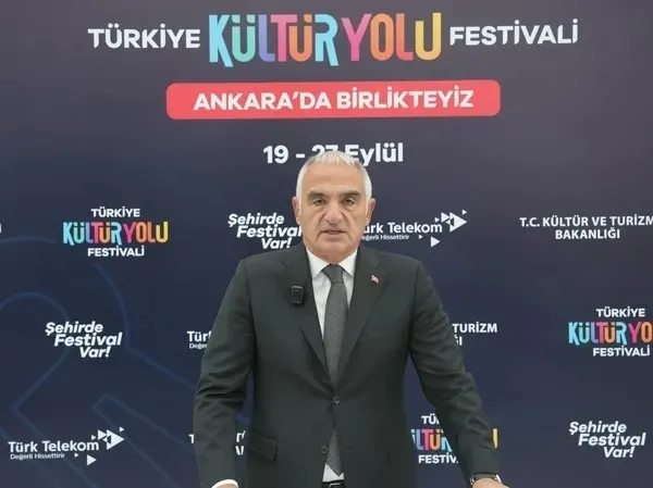 Bakan Ersoy Başkentte startı verdi! Ankara Kültür Yolu Festivali başladı